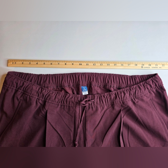 NWT Old Navy XXL High Waisted Billie Straight Leg Trouser Wine Bg-1690 - Picture 5 of 12